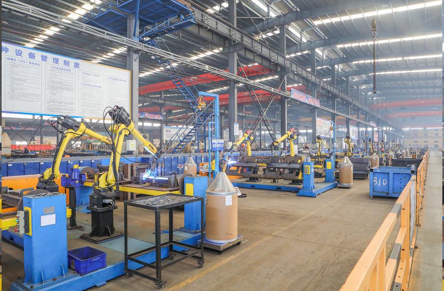 Jiangsu Guoqiang Singsun Energy Co., Ltd. خط إنتاج الشركة المصنعة